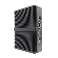 Mini PC sans ventilateur In-tel Celeron J1900 Quad Core 4 LAN Gigabit Ethernet pour serveur réseau