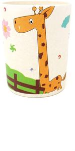 Platen Dier Gedrukt Peuter Bamboe Servies <span class=keywords><strong>Set</strong></span> 5 Stuk Kids Herbruikbare <span class=keywords><strong>Dining</strong></span> <span class=keywords><strong>Set</strong></span> Met Verdeeld Plaat Cup Kom Lepel En vork - Product Image 6