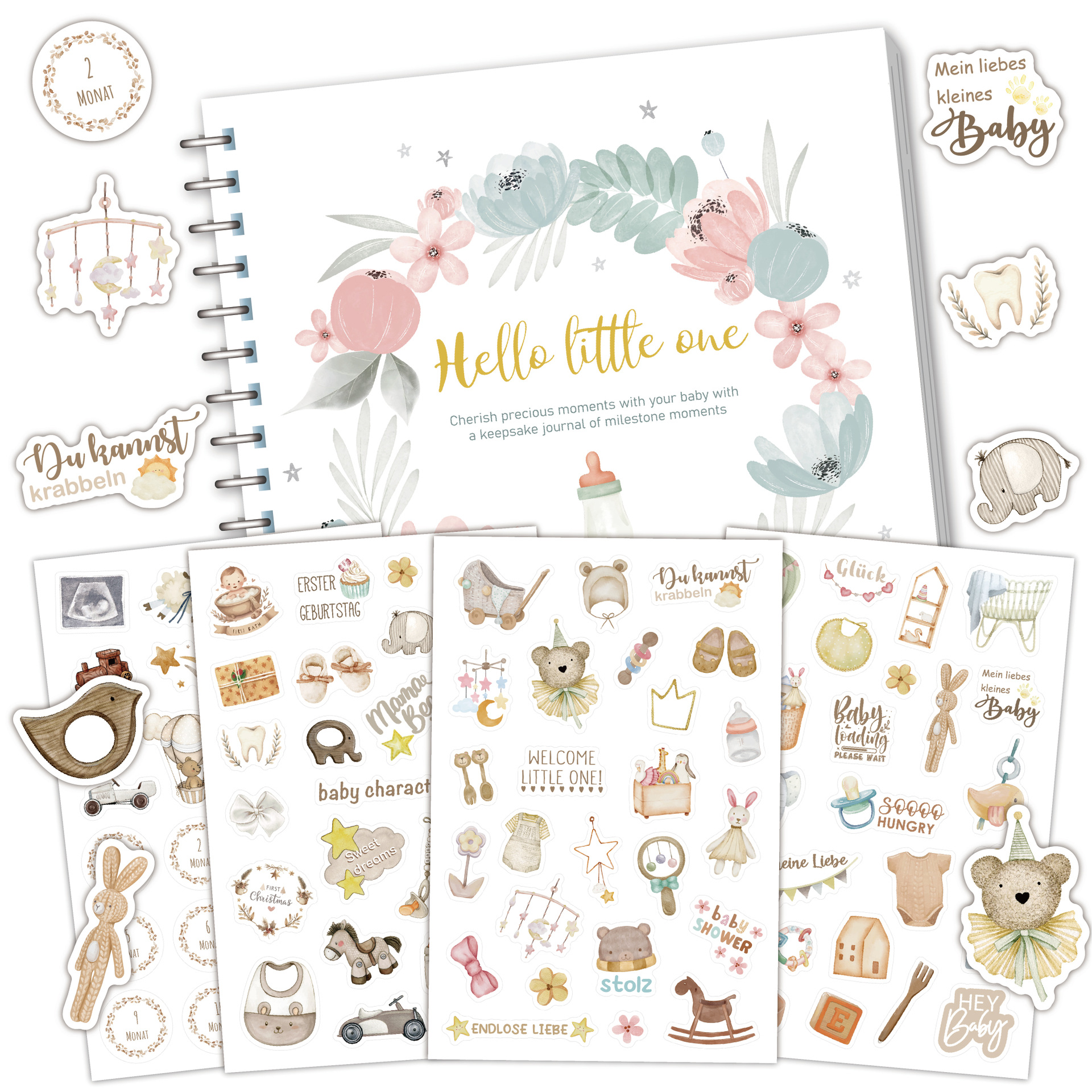 Ym004-a de ym-001 libro de registro de hito de crecimiento infantil (4)