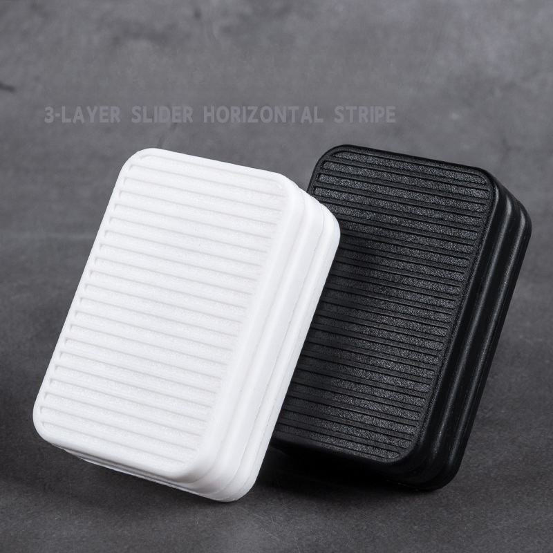 Pressure relief push card-3 layers-white