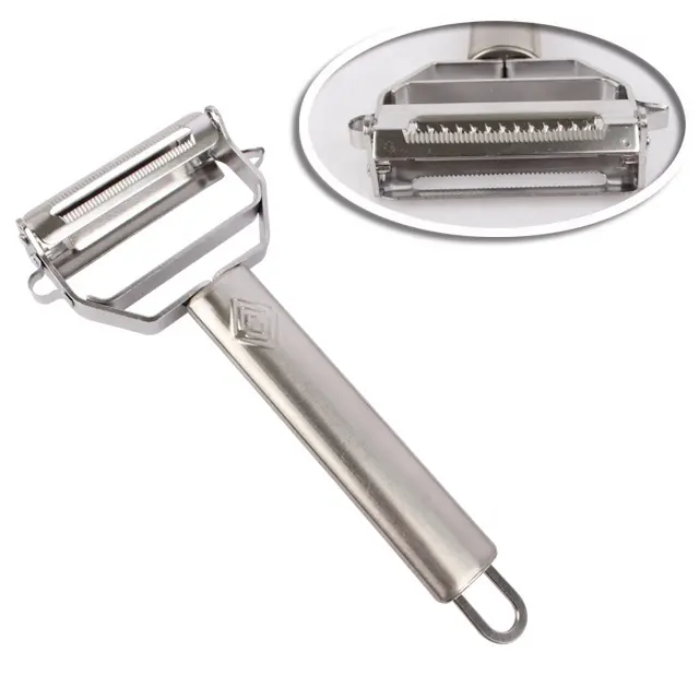 Promozione di alta qualità in acciaio inox peeler di verdure julienne pelapatate