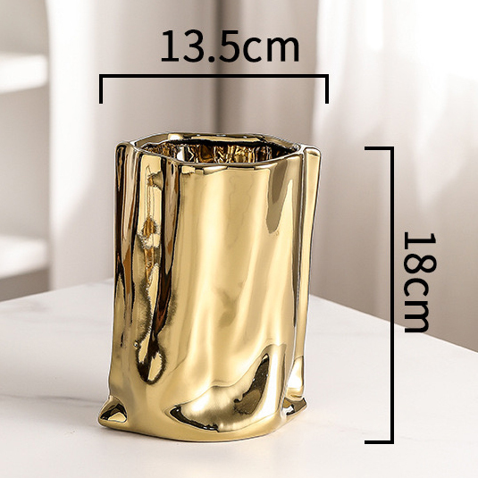 gold,13.5*7*18cm