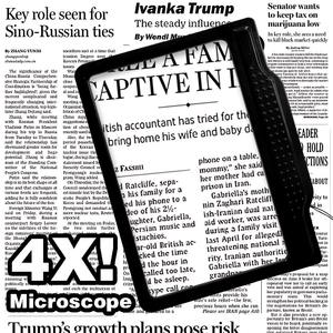 Lupa de página <span class=keywords><strong>Led</strong></span> grande 5X para lectura para reducir la fatiga ocular, perfecta para impresiones pequeñas, ojos envejecidos, baja visión y personas mayores - Product Image 2