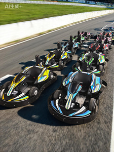 Nouveau produit, vente chaude, <span class=keywords><strong>karting</strong></span> électrique de parc d'attractions de 500 cm3, <span class=keywords><strong>karting</strong></span> électrique tout-terrain à 1 place pour adultes - Product Image 2