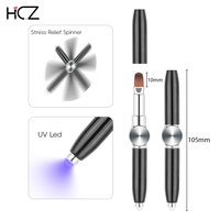 Fournisseur d'accessoires pour ongles, outils multifonctionnels pour ongles avec outil de pointillage 5 en 1, brosse à poussière pour ongles, brosse à ongles, aimant pour œil de chat, outils UV LED