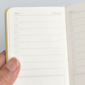 สมุดแพลนเนอร์พกพาหนัง PU ยอดนิยม ขนาด A6 A7 สมุดโน้ตขนาดเล็กพกพาสะดวก ดีไซน์สร้างสรรค์ สำหรับใช้ในโรงเรียน - Product Image 5