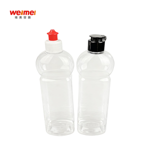 Plastik-<span class=keywords><strong>PET</strong></span>-Flasche für Flüssigseife & Handdesinfektionsmittel 500ml mit Schraubverschluss für Küchen-Spülmittel-Verpackung - Product Image 4