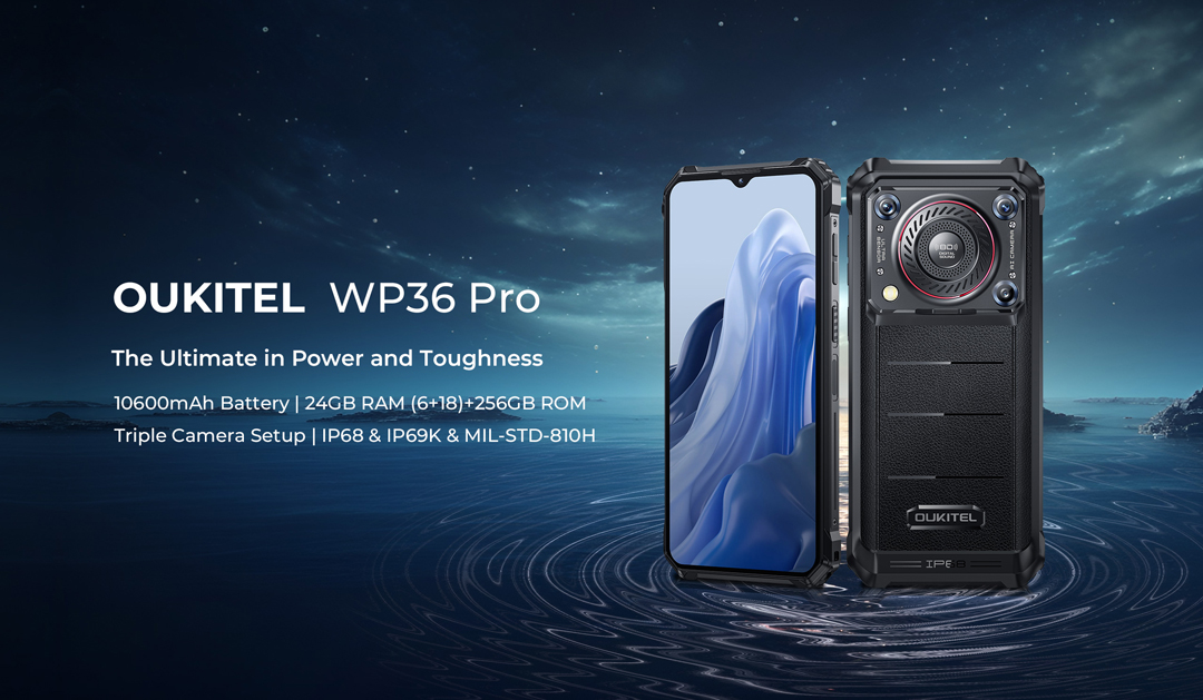 Oukitel Wp36 Pro Rugged Smartphone 6.5