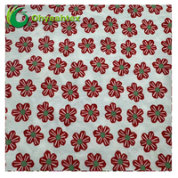 Mode nouveau motif de fleurs impression numérique 95% coton 5% Spandex tissu tricoté pour robe