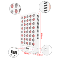 Lunettes portables de thérapie par lumière rouge infrarouge proche (NIR) pour chauffage physique professionnel PDT LED, équipement domestique de pointe