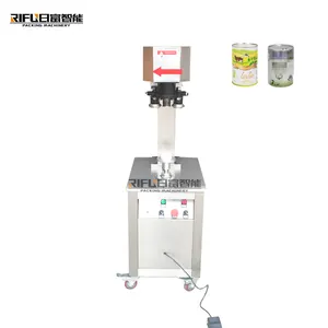 semi automatic bottle aluminum foil capping sealing machine to close bottles with aluminum cover