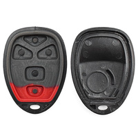 Casing Kunci Mobil 5 Tombol Warna Hitam, Pengganti Kunci Mobil, Remote Kosong, Aksesoris Kunci Mobil