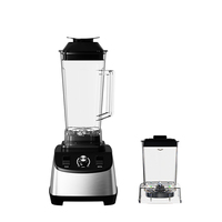 RANBEM Hot 2200W Variabele Snelheid 2L Smoothie Blender Motor van Zuiver Koper Commercieel & Huishoudelijk Gebruik Multifunctionele Fruit Sap Blender