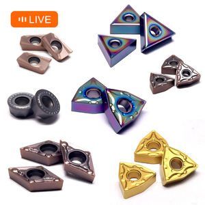 CNC-draaibank binnenfreesplaatjes GEREEDSCHAP TNMG160412 Merk JiK Aanpasbaar Superhard Wolframcarbide Ongecoat OEM/ODM - Product Image 1