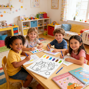 Usine BSCI, fabrication sur mesure <span class=keywords><strong>de</strong></span> livres <span class=keywords><strong>de</strong></span> peinture à l'aquarelle pour enfants, ensemble <span class=keywords><strong>de</strong></span> jouets <span class=keywords><strong>de</strong></span> <span class=keywords><strong>dessin</strong></span> à l'eau avec pinceau pour enfants - Product Image 2