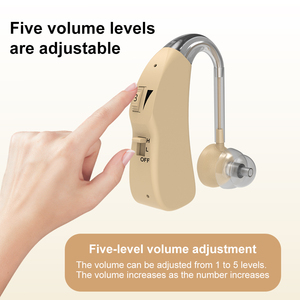Aide auditive BTE rechargeable à faible coût pour seniors, avec réduction du bruit, traitement numérique, 2 canaux, batterie au lithium polymère - Product Image 6