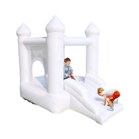 Accessoires étanches de mariage blanc Kit d'emballage extérieur personnalisé videur gonflable trampoline gonflable châteaux gonflables