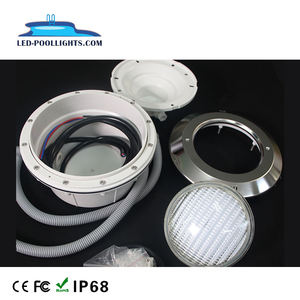 Luz de piscina subacuática empotrada IP68 12V PAR56 24W Luz de piscina LED integrada con nicho para piscina - Product Image 2