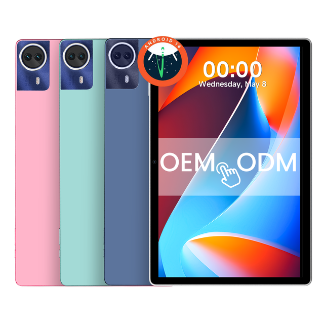 New 14.1" Android 14 Tablet PC 16GB Memory 1920x1200 Resolution Quad Core 4G LTE Wi-Fi GSM Capacitive Touch Screen USB-C OEM/ODM