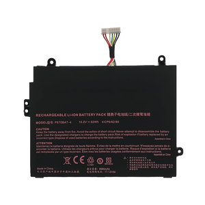 62wh 4-Cell P970BAT-4 Pin máy tính xách tay cho <span class=keywords><strong>clevo</strong></span> P960 erazer x17801 np8955 np8967 máy tính xách tay akku - Product Image 3