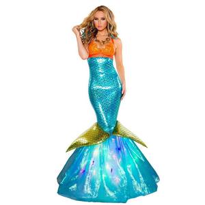 Costume de natation <span class=keywords><strong>sirène</strong></span> princesse Cosplay pour filles Maillot de bain XL pour enfants Monopalme Carnaval Fantasy Dress TV Inspiré - Product Image 6