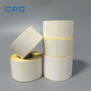 Premium Waterproof Oil-proof 3X5 Inch 100x150mm 120gsm Thermal Barcode <b>Sticker</b> Logistics Parcel Sorting Waybill <b>Sticker</b> - Product Image 1