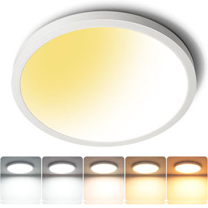 Lámpara <span class=keywords><strong>de</strong></span> <span class=keywords><strong>techo</strong></span> redonda moderna 18W 24W 30W montada en superficie 5CCT regulable <span class=keywords><strong>dormitorio</strong></span> sala <span class=keywords><strong>de</strong></span> estar luz <span class=keywords><strong>de</strong></span> <span class=keywords><strong>techo</strong></span> LED - Product Image 4