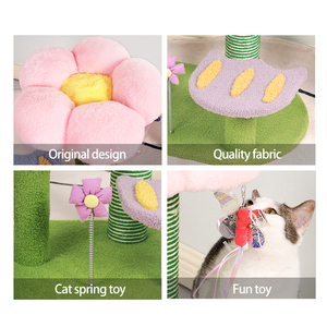 Nhà sản xuất bán buôn tùy chỉnh thiết kế hoa mèo tháp cây - Product Image 6