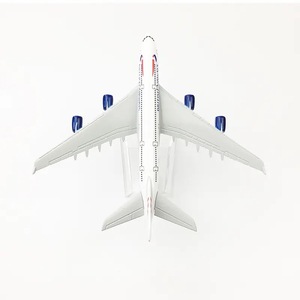 Modèle d'avion en métal moulé sous pression à l'échelle 1/500, 14 cm, British <span class=keywords><strong>Airways</strong></span> Airbus A380, avec support - Product Image 6