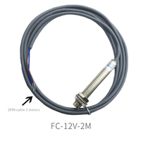 FOTEK FC-12V 2PIN紧凑型高灵敏度磁传感器感应开关，用于电话线或2米电缆