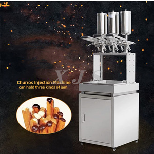 Grande machine de remplissage de churros manuelle à rabais Machine à churro manuelle espagnole Machine à churros et friteuse Machine à beignets d'Espagne - Product Image 6