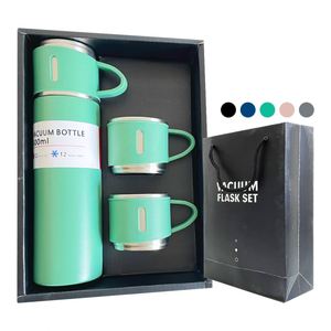 17Oz Double Wall <b>Flask</b> Business Annual Meeting Gift Box Wholesale Travel Vacuum Water <b>Bottle</b> Set - Product Image 1