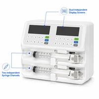 Pompe à perfusion entièrement automatique à faible bruit, équipement de précision pour petits animaux, usage vétérinaire, clinique, médical et infirmier ClearSight