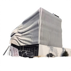 Panneau de mur rideau en aluminium personnalisé, design industriel, surface anodisée, revêtement extérieur, fonction anti-corrosion - Product Image 1