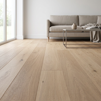 Cheap Factory Price Modern Brushed Multilayer European White Oak Timber Engineered Flooring