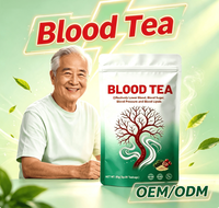 Herbal Blood Tea Graine de bardane graine de cassia aubépine graines de chanvre pelure de mandarine pour le bien-être quotidien