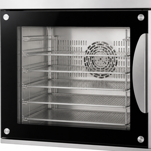 Four à air chaud Commercial Electric 120L avec revêtement en acier inoxydable 304, ventilateur bidirectionnel haute vitesse, 5 niveaux de cuisson pour boulangerie - Product Image 5
