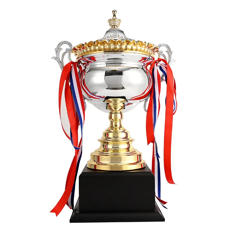 big bowel trophy business trophy with customized 20 inch metal trophy