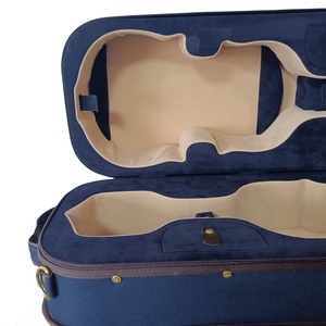 Vente en gros Etui pour violon double Accessoires pour violon Etui en mousse légère Etui pour alto pouvant contenir deux violons - Product Image 4