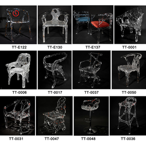 เก้าอี้เรซิ่นใส Casa Fashional Crystal,เก้าอี้เรซิ่นอีพ็อกซี่ดีไซน์ใหม่ - Product Image 5