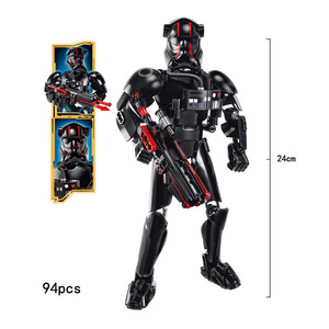 Mô hình hành động lớn di chuyển bằng tay mô hình khối xây dựng lắp ráp hạt nhỏ 23-31cm - Product Image 4