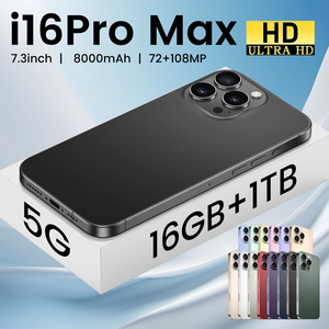 สมาร์ทโฟน I16 Pro 5G รุ่นใหม่ล่าสุด ปลดล็อคแล้ว ชิปประมวลผล Deca Core กล้อง 108MP ความละเอียดสูง หน้าจอ 120Hz โปรโมชั่นจากโรงงาน ชาร์จเร็ว 65W Snapdragon 800 - Product Image 4