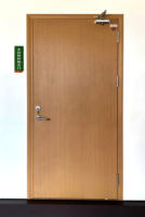 Porte en bois massif en chêne marocain pour l'intérieur des maisons Design moderne Style imperméable insonorisé Panneau en MDF bon marché