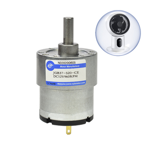 <span class=keywords><strong>Motorreductor</strong></span> Eléctrico XYT JGB37-520 de 37 mm, 12-24 V CC, Silencioso, de Alta Potencia, 7-1280 RPM, en Venta - Product Image 1