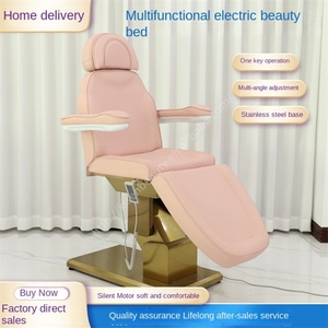 KISEN Electric Facial Beauty Salon 3 Motors Beauty <b>Bed</b> Medical Spa Massage Treatment Table Podiatry Chair Aesthetic Tattoo <b>Bed</b> - Product Image 6