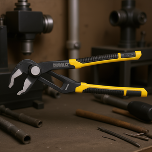 Alicates DeWalt de 10 Pulgadas con Mandíbula Ajustable y Agarre Cómodo para Uso en Plomería y Mecánica - Product Image 3