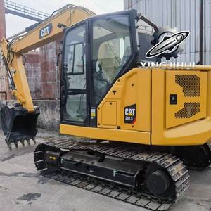 Excavatrice Caterpillar 307.5 d'occasion, marque japonaise d'origine, 7,5 tonnes, petite taille, chenilles en caoutchouc, excavatrices de grande taille. - Product Image 2