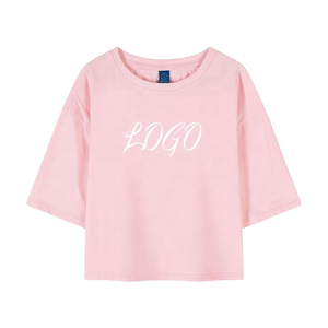 Camiseta al por mayor Lidong, personalizada con logo, 100% algodón, cuello redondo, lisa, la mejor combinación, con estampado personalizado. - Product Image 1