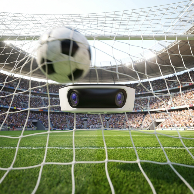 4k Action Camera Ai Football Camera Waterproof HD Recording for Football Basketball Rugby Match & Training