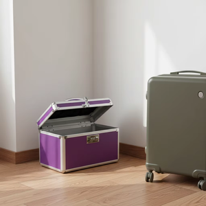 Trousse de Premiers Secours Portable en Aluminium Robuste avec Compartiments Multi-Niveaux, Fermeture Sécurisée et Poignée – Idéale pour <span class=keywords><strong>les</strong></span> Pilules Quotidiennes (OEM) - Product Image 4